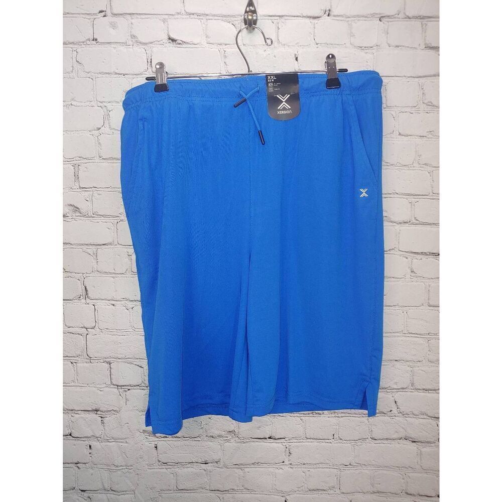 Xersion Boys Size XXL (22 H) Electric Blue Quick Dry Basketball Athletic Shorts